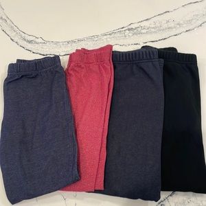 Set of 4 Carters girls leggings, size 10